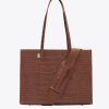 Resale The Work Tote in Maple Croc