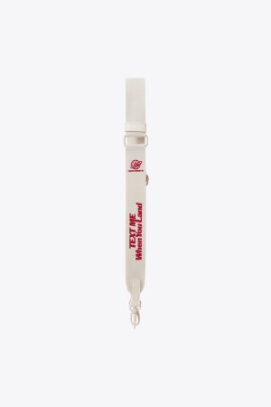Resale The Shoulder Strap in Ghost White