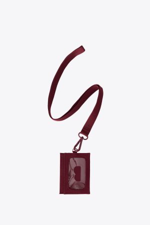The ID Card Holder in Burgundy