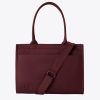 The Book Tote in Burgundy