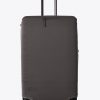 The Large Check-In Luggage Cover in Charcoal