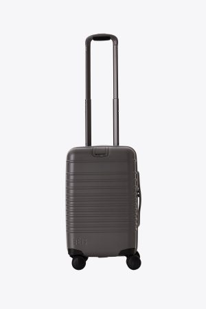 The Small Carry-On Roller in Charcoal