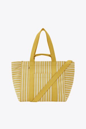 Resale The Vacation Tote in Honey Stripe