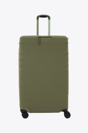 Resale The Large Check-In Luggage Cover in Olive